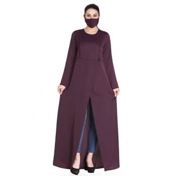 Modest Dress With Front Slit- Not An Abaya. 4