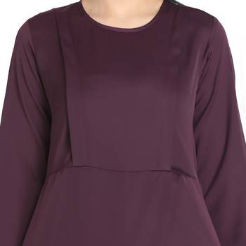 Modest Dress With Front Slit- Not An Abaya. 5