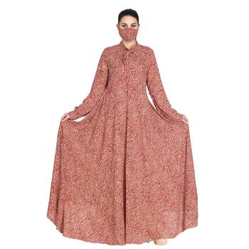 Cheetah  Print-Modest Dress With Extra Flare- Not An Abaya. 2