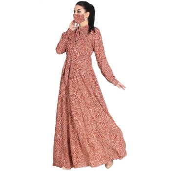 Cheetah  Print-Modest Dress With Extra Flare- Not An Abaya. 3
