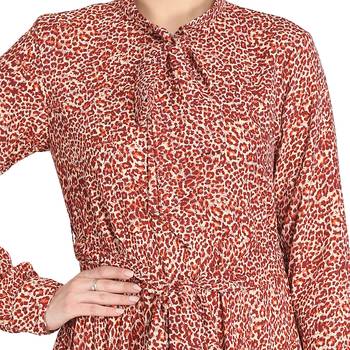 Cheetah  Print-Modest Dress With Extra Flare- Not An Abaya. 5