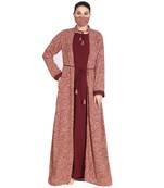 Attached Shrug Maxi Dress- Not An Abaya.