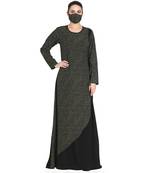 Modest Dress In Animal Print- Not An Abaya.