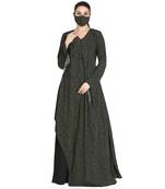 Modest Dress With Designer Cuts- Not An Abaya.