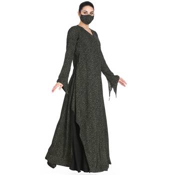Modest Dress With Designer Cuts- Not An Abaya. 2