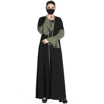Designer Shrug With Stylish Sleeves- Not An Abaya. 1