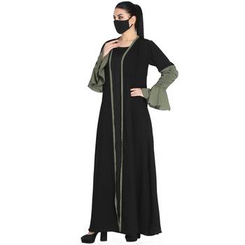 Designer Shrug With Stylish Sleeves- Not An Abaya. 4