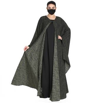 2 pcs Set-Cape Style Kaftan & Inner Abaya 1