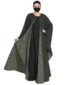 2 pcs Set-Cape Style Kaftan & Inner Abaya