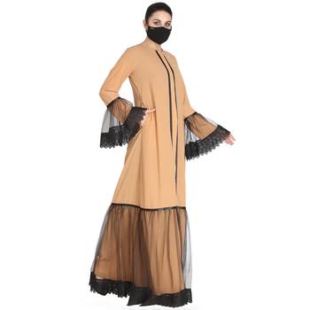 Beautiful Dress With Open Front- Not An Abaya. 2