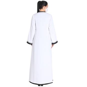 2 Pcs Set of An Embroidered Shrug & Inner Abaya 5