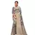 Ashika Grey Spun Cotton With Zari and Meena Work Saree