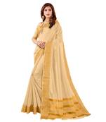 Ashika Fancy Cotton Silk With Zari Border Saree