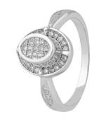 Marvellous White Zircon Ring-FRL130