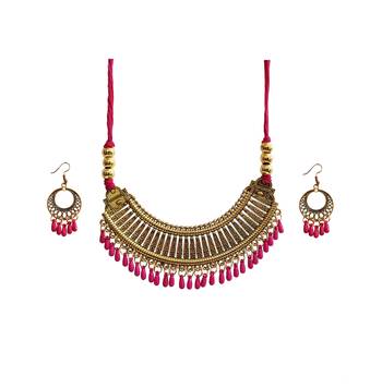 Pink necklaces 3