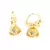 Gold Plated Polki Traditional Earrings