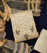 Chiku beads silk salwar