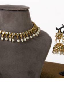 White necklaces