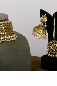 White necklaces