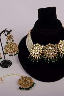 Green necklaces