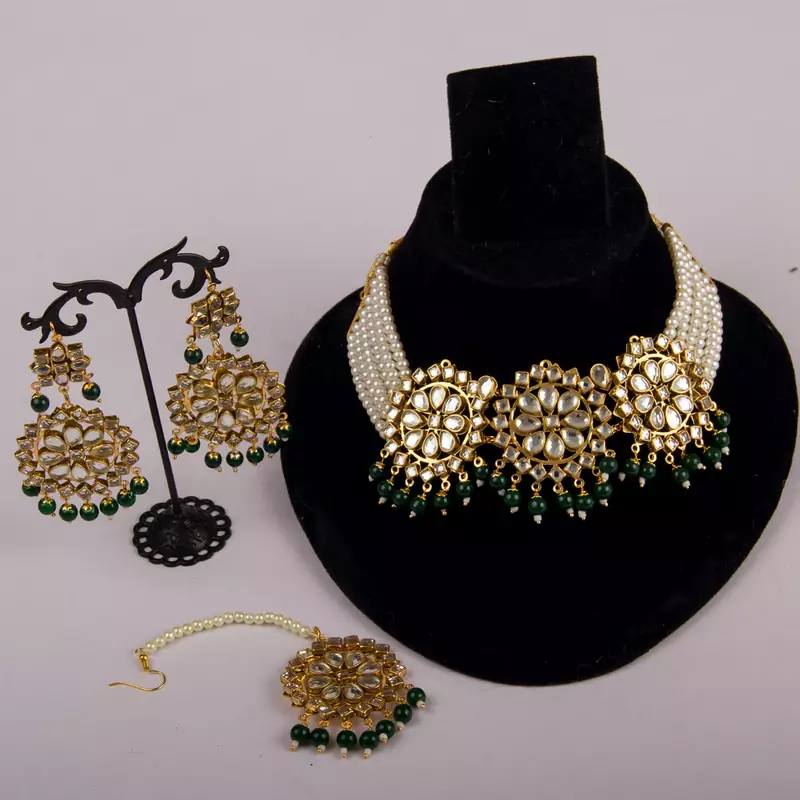 Green necklaces