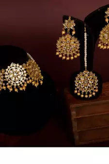 Gold necklaces