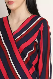 Multicolor printed crepe tunics