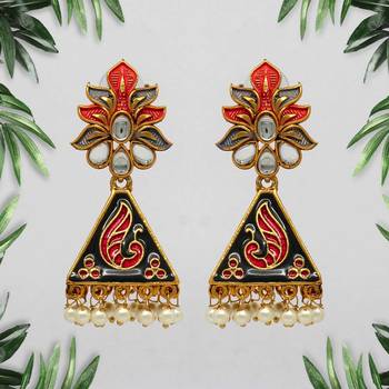 Grey jhumkas 1