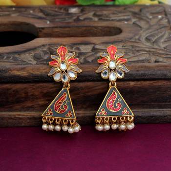 Grey jhumkas 2