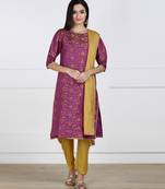 SWAGG INDIA Womens Wear Banarsi Brocade with Pent and Duppata set