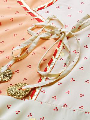 Cream printed crepe ethnic-kurtis 5