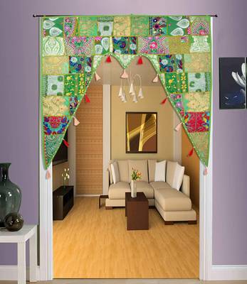 Wall Hanging for Living Room Bedroom Main Door Topper Decor Home Decorative Hand Embroidery Door Valances  5
