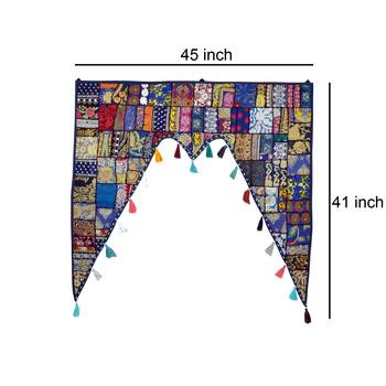 Boho Bohemian Indian Traditional Style Cotton Door Decorative Door Valances Door Wall Hanging 4