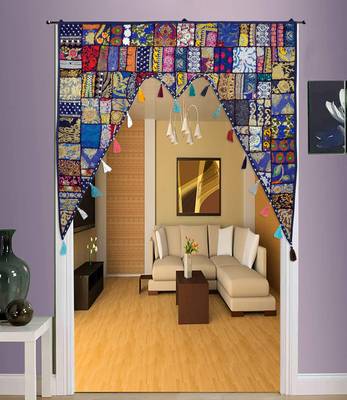 Boho Bohemian Indian Traditional Style Cotton Door Decorative Door Valances Door Wall Hanging 5