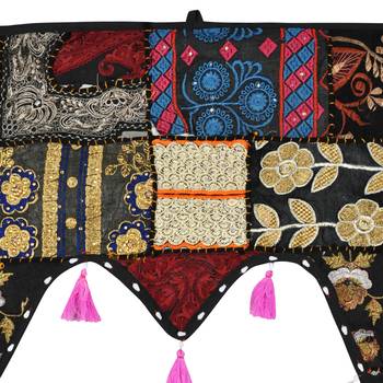Home Decorative Cotton Hand Embroidery Bohemian Style Door Valances Door Decor 2