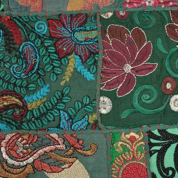 Door Hanging for Home Decorative Patchwork Hand Embroidery Cotton Door Valances Door Decor  3