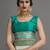 Mint Green Color Designer Jodhpuri Saree With Blouse Piece