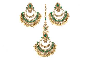 Peach earrings 1