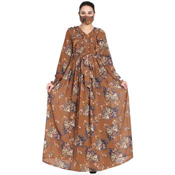 Mushkiya-Modest and Pretty Dress Made In Printed Georgette  6