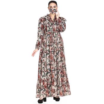 Mushkiya-Modest and Pretty Dress Made In Printed Chiffon 2