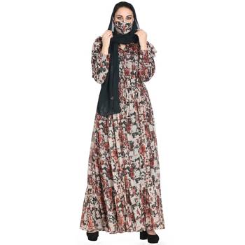 Mushkiya-Modest and Pretty Dress Made In Printed Chiffon 4