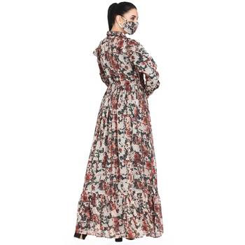 Mushkiya-Modest and Pretty Dress Made In Printed Chiffon 5