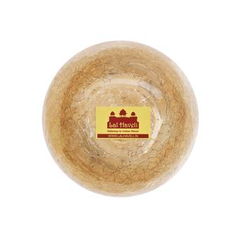 Lalhaveli Crackle Glass Romantic Wedding Decorative Indoor Outdoor Decor Tea Light Candle Holder 4'' (Candle Included)  5
