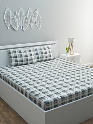 Urbano 100% Cotton Bedsheet, King Size 1