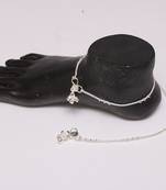 Silver Tone Payal, Anklets