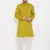 Green woven viscose rayon men-kurtas