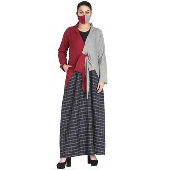 Mushkiya-Multi Colored Dress Made In Poly Cotton Fabric 1