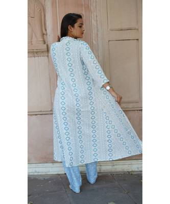 women printed crop top and pant with shurg || Party wear dress for women 2