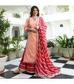 women's gotta work kurti and skirt with dupatta set || Party wear || jaipuri kaurti