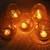 Lalhaveli Set of 5 Pcs Romantic Tea Light Holder Restaurant Cafe Decor Home Decorative Turkish Lamp Candle Holder 4 Inch